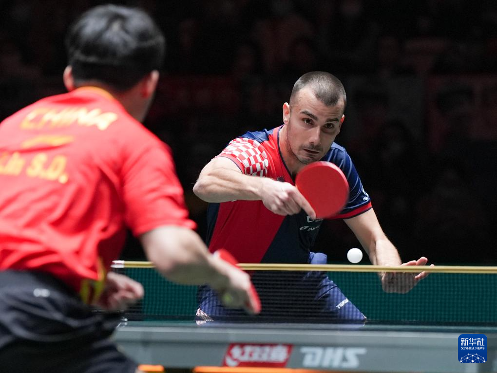 乒乓球——混合团体世界杯：中国队胜克罗地亚队