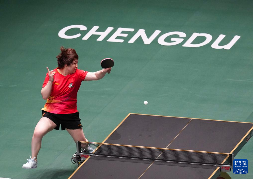 乒乓球——混合团体世界杯：中国队胜克罗地亚队