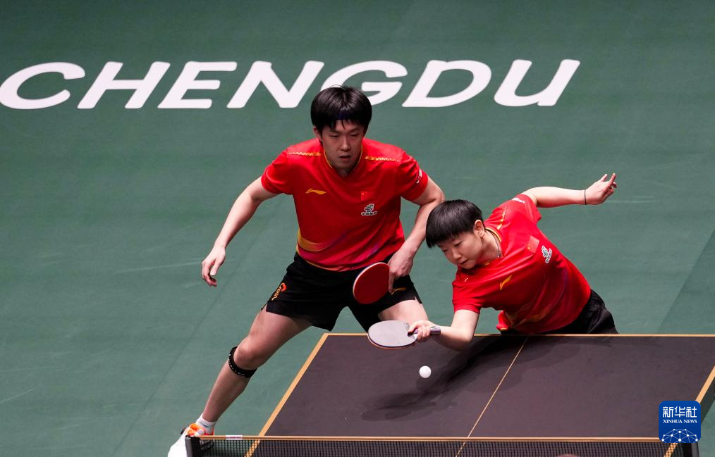 乒乓球——混合团体世界杯：中国队胜克罗地亚队