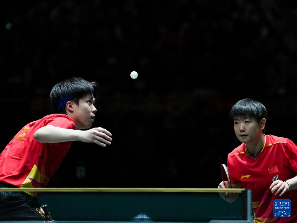 乒乓球——混合团体世界杯：中国队胜克罗地亚队