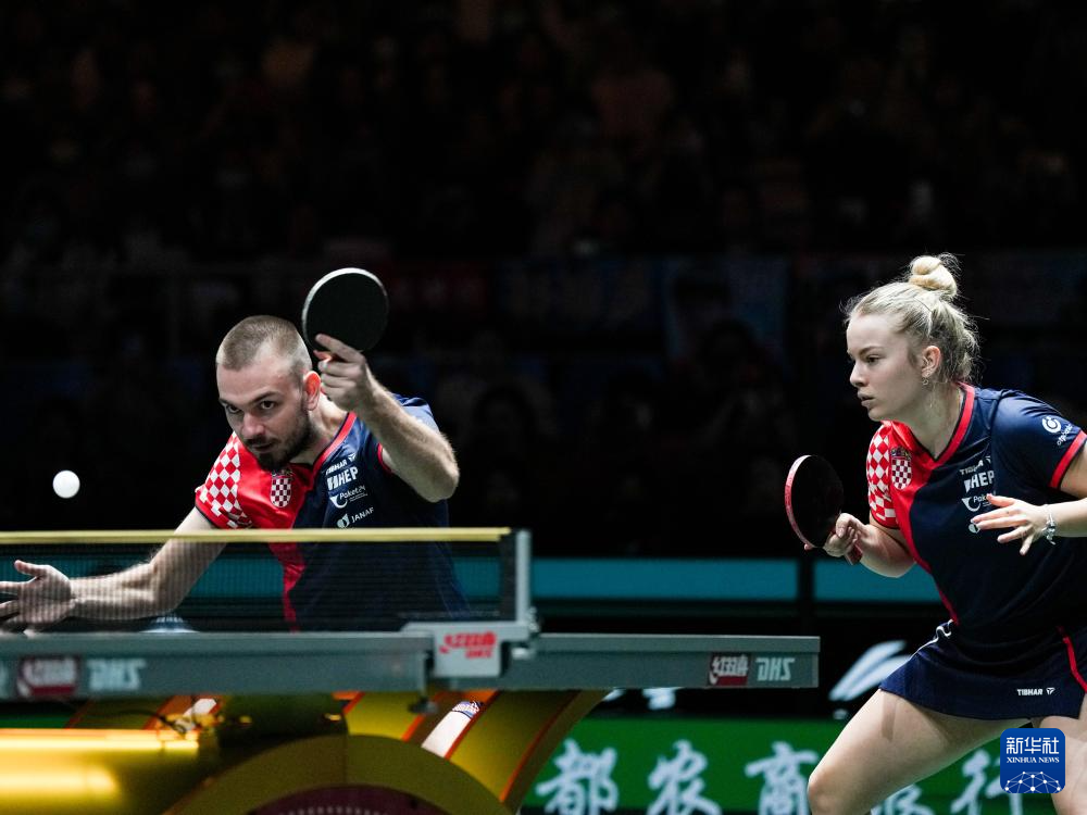 乒乓球——混合团体世界杯：中国队胜克罗地亚队
