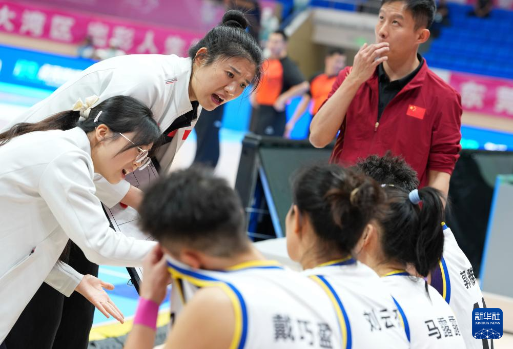 全国残特奥会｜聋人篮球女子组：河南队胜天津队