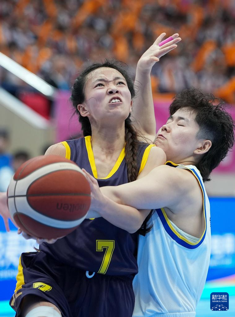 全国残特奥会｜聋人篮球女子组：河南队胜天津队