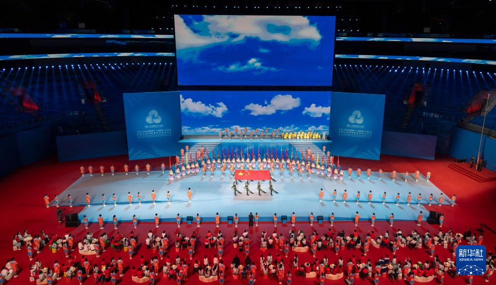 全国第十二届残运会暨第九届特奥会闭幕