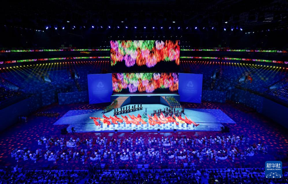 全国第十二届残运会暨第九届特奥会闭幕