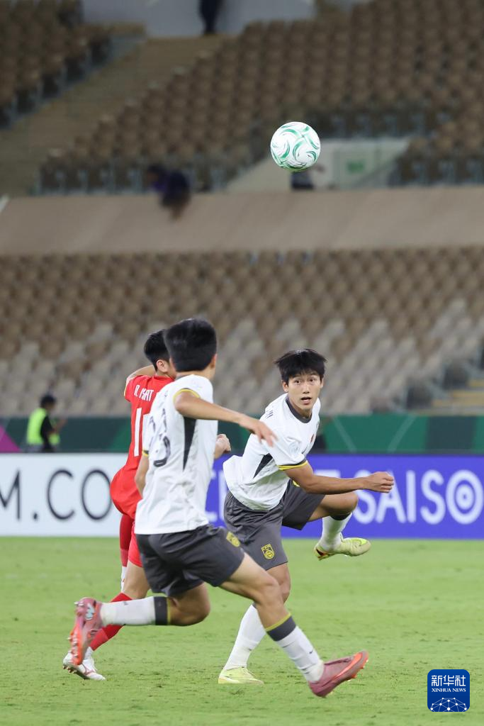 足球——U23亚洲杯:中国队晋级决赛