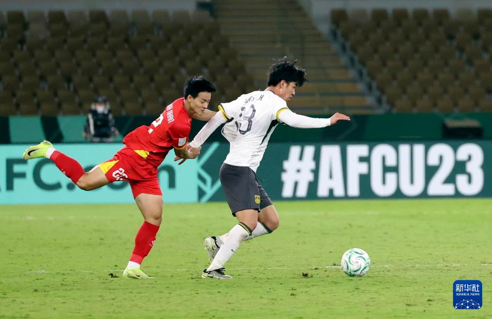 足球——U23亚洲杯:中国队晋级决赛