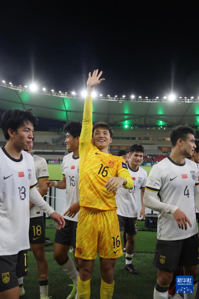 足球——U23亚洲杯:中国队晋级决赛