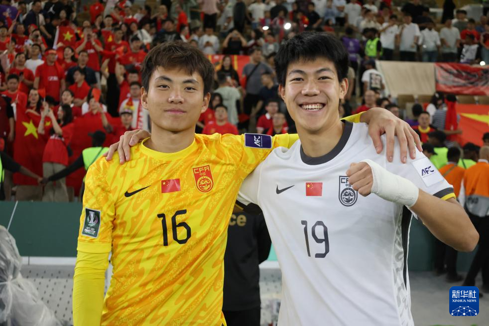 足球——U23亚洲杯:中国队晋级决赛