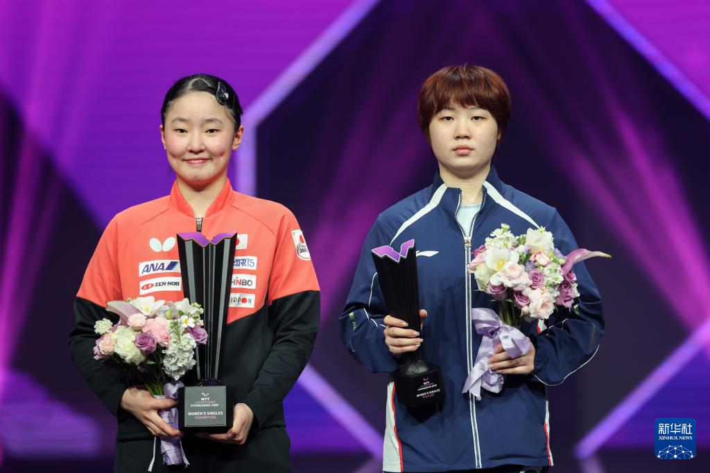 WTT重庆冠军赛:蒯曼获女单亚军