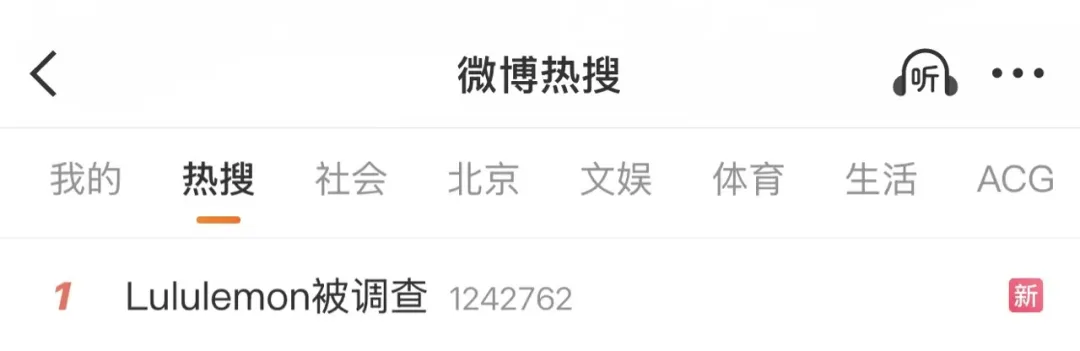 Lululemon被调查,被指含“永久性化学物”!紧急回应