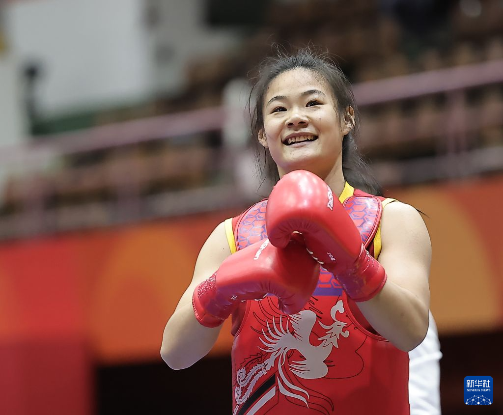 亚运会丨武术——张晓雨夺得女子散打60公斤级冠军