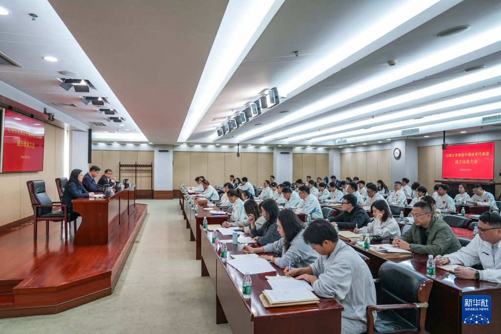 达喀尔青奥会中国体育代表团成立